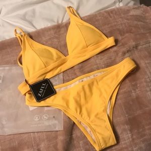 New Yellow Bikini zaful